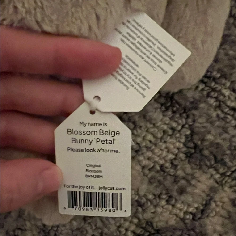 Jellycat Plush Bunny - Picture 3 of 4